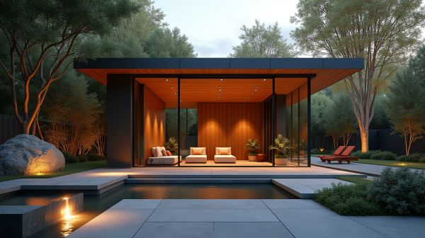 Top conseils pour construire un abri de spa élégant et durable